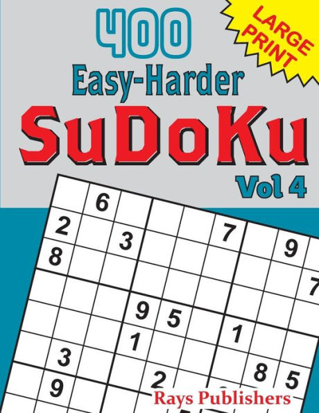 400 Easy-Harder Sudoku Vol 4