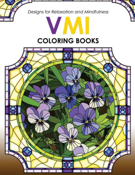 Vmi Coloing Books: Design For Relaxation And Mindfulness Pattern