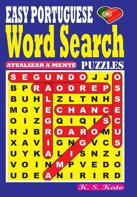 Easy Portuguese Word Search Puzzles (Portuguese Edition)