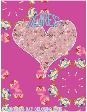 Dearest: Valentine's Day Coloring Book (Sexy Cupid)