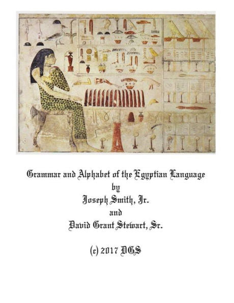 Grammar And Alphabet Of The Egyptian Language