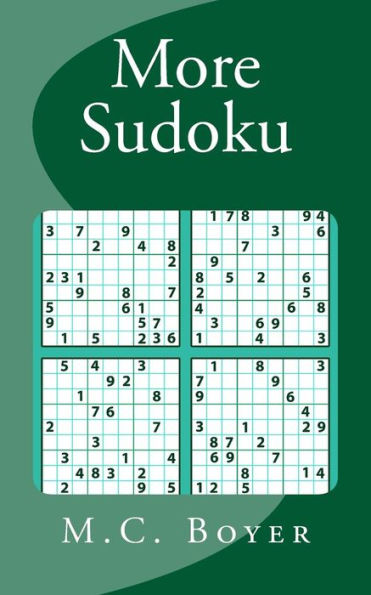More Sudoku (More Sudoku Series)
