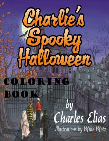 Charlie's Spooky Halloween Coloring Book