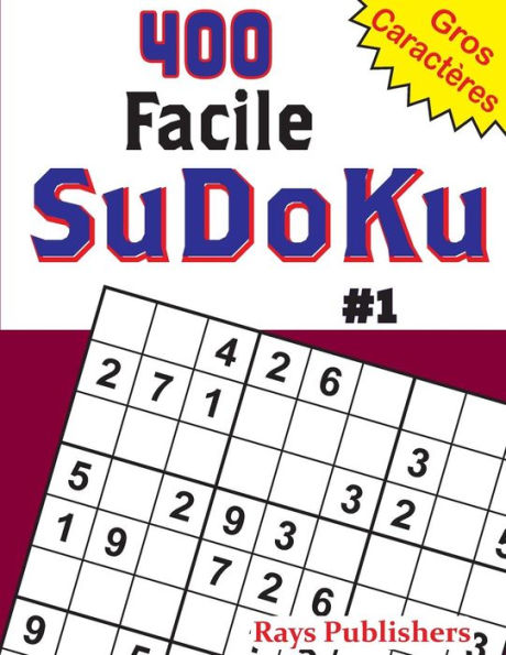 400 Facile Sudoku #1 (French Edition)