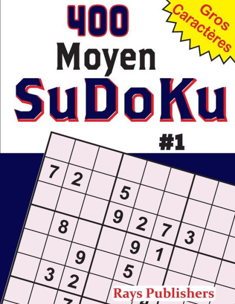 400 Moyen Sudoku #1 (French Edition)