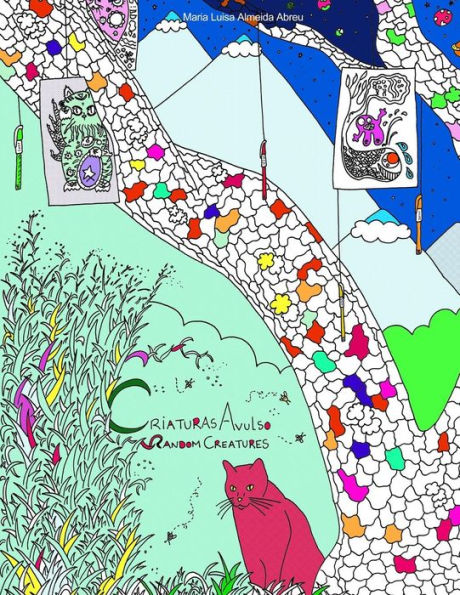 Random Creatures | Criaturas Avulso: Colouring Book | Livro De Colorir