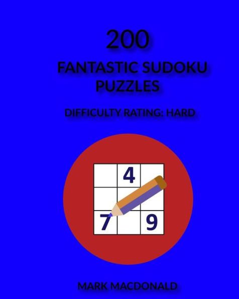 200 Fantastic Sudoku Puzzles: Difficulty Rating Hard (Puzzle Emporium Sudoku)