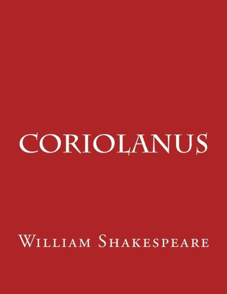 Coriolanus - 9781544106786