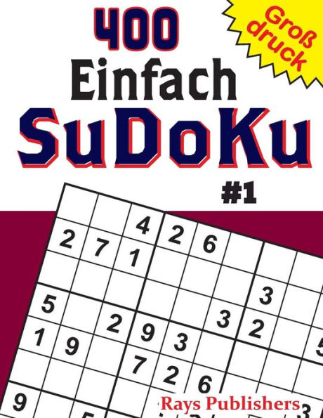 400 Einfach Sudoku #1 (German Edition)