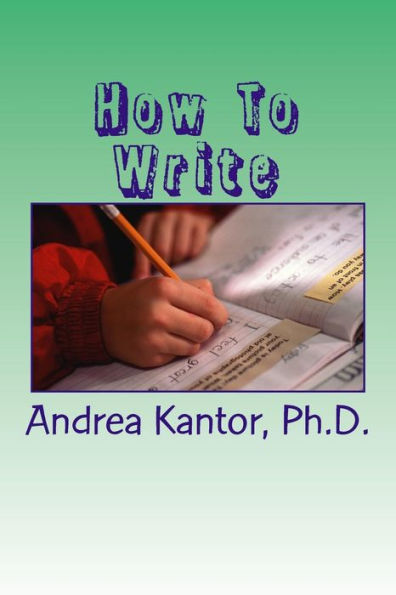 How To Write - 9781544165653
