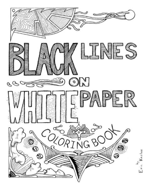 Black Lines On White Paper
