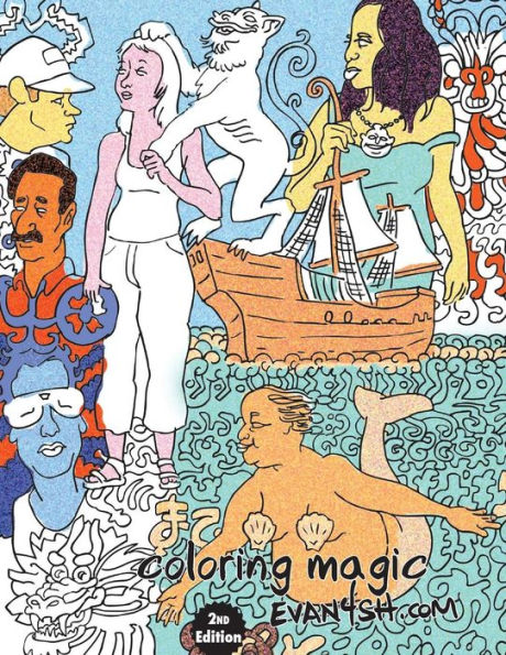 Coloring Magic: With Bonus Trump Pages