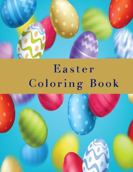 Easter Coloring Book - 9781544639598