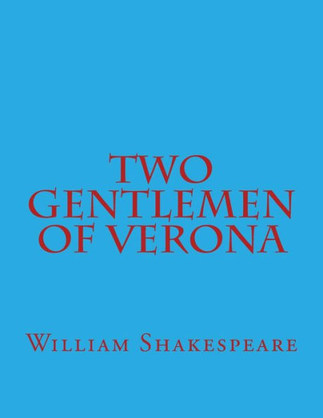Two Gentlemen Of Verona - 9781545059043