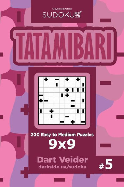 Sudoku Tatamibari - 200 Easy To Medium Puzzles 9X9 (Volume 5)