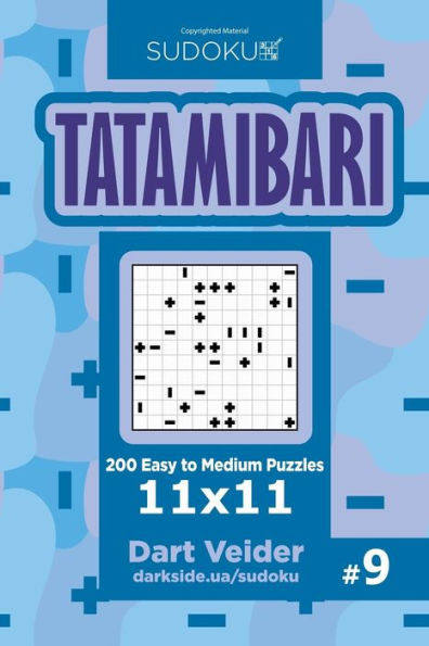 Sudoku Tatamibari - 200 Easy To Medium Puzzles 11X11 (Volume 9)