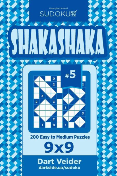 Sudoku Shakashaka - 200 Easy To Medium Puzzles 9X9 (Volume 5)