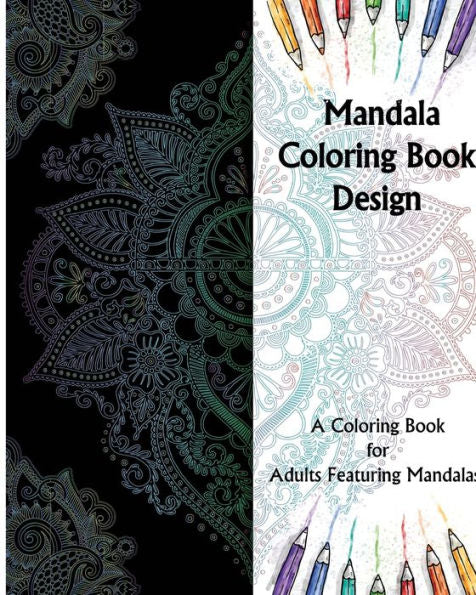 Mandala Coloring Book Design: 25 Mandala Coloring Book For Stress Relief 8" X 10" 55 Page