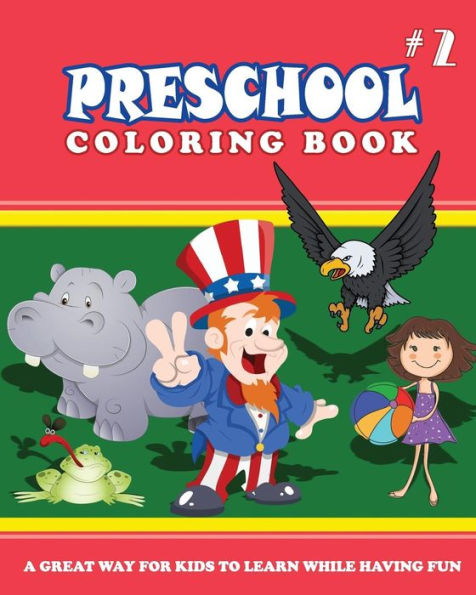 Preschool Coloring Book - Vol.2: Preschool Activity Books