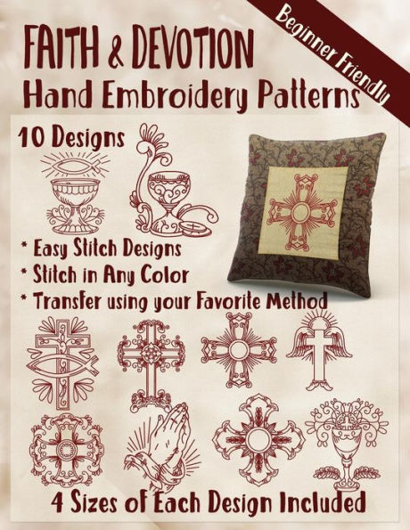Faith And Devotion Hand Embroidery Patterns