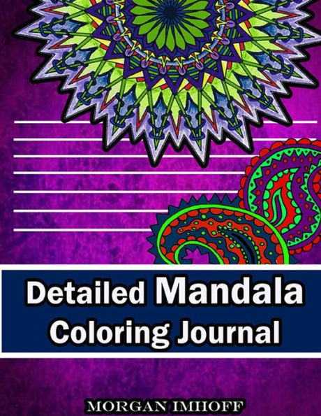 Detailted Mandala Coloring Jounal