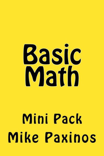 Basic Math Mini Pack: Mini Pack