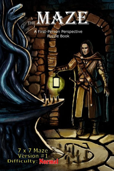 The Maze: A First-Person Perspective Puzzle Book Normal 7X7 Version #1