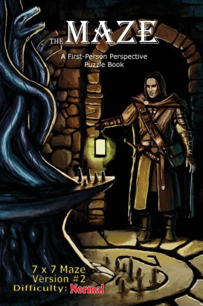 The Maze: A First-Person Perspective Puzzle Book Normal 7X7 Version #2