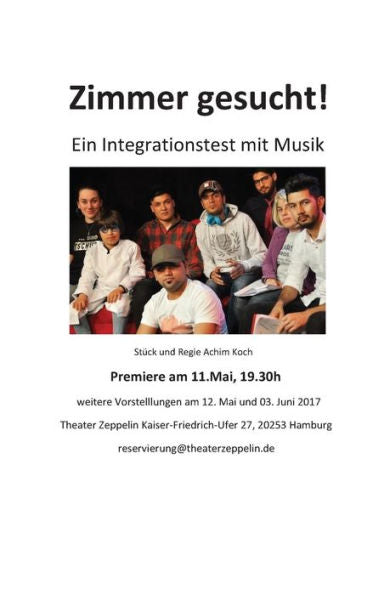 Zimmer Gesucht!: Ein Integrationstest Mit Musik (German Edition)