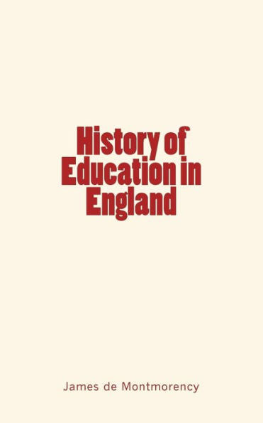 History Of Education In England