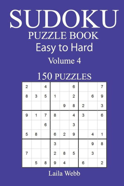150 Easy To Hard Sudoku Puzzle Book - 9781545540978