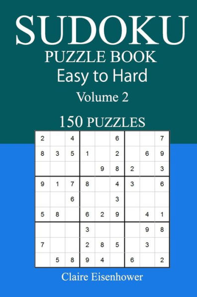 150 Easy To Hard Sudoku Puzzle Book - 9781545580714