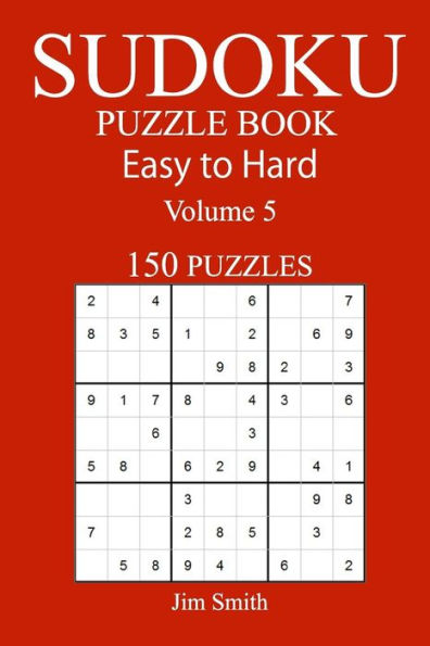150 Easy To Hard Sudoku Puzzle Book - 9781546367062