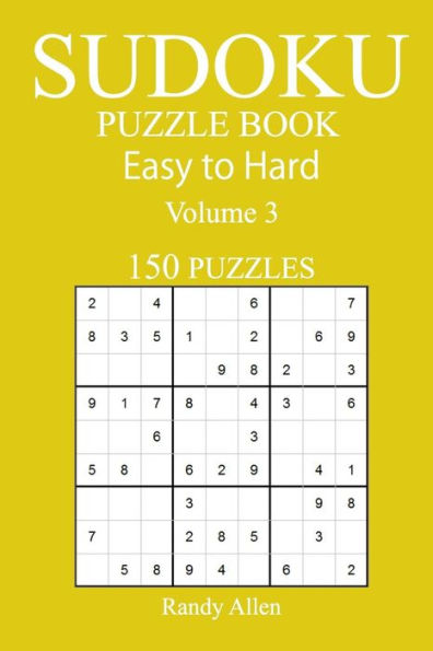 150 Easy To Hard Sudoku Puzzle Book - 9781546367093