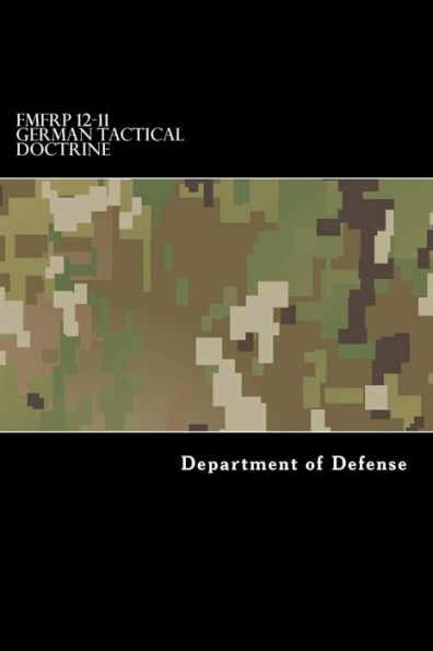 Fmfrp 12-11 German Tactical Doctrine