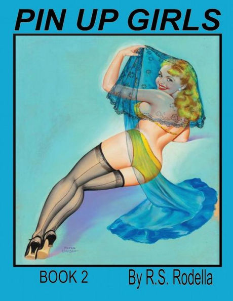 Pin-Up Girls Coloring Book 2