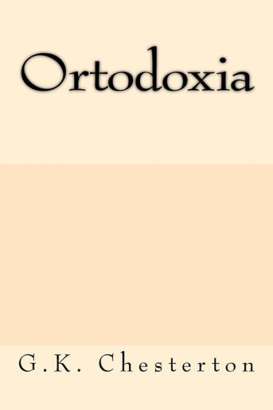 Ortodoxia (Spanish Edition) - 9781546976950