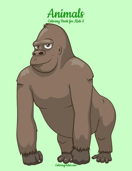 Animals Coloring Book For Kids 2 (Animals For Kids)