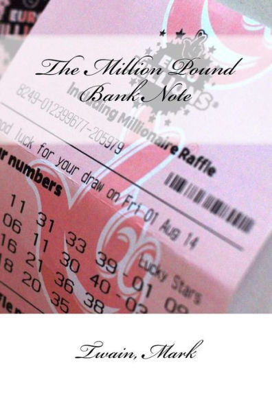 The Million Pound Bank Note - 9781547066940