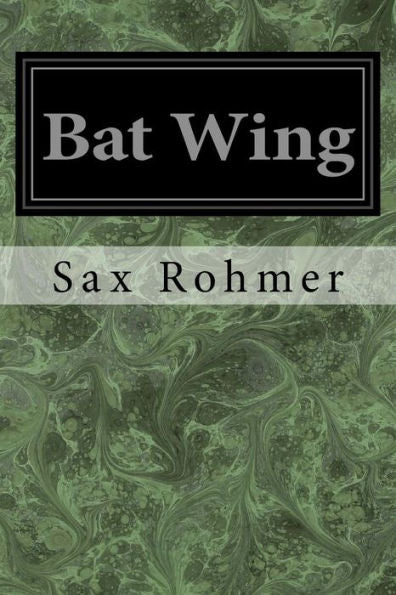Bat Wing - 9781547120444