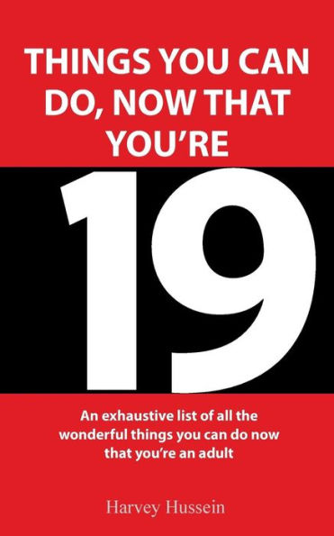 Novelty Book - Exciting Things You Can Do, Now That You'Re 19: The Book Is A Joke, But The Humor Is Priceless