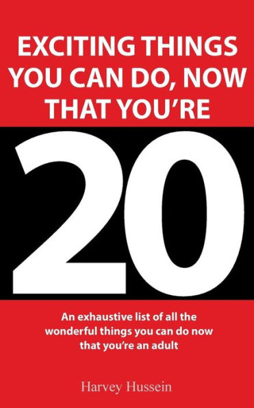 Novelty Book - Exciting Things You Can Do, Now That You'Re 20: The Book Is A Joke, But The Humor Is Priceless