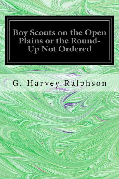 Boy Scouts On The Open Plains Or The Round-Up Not Ordered