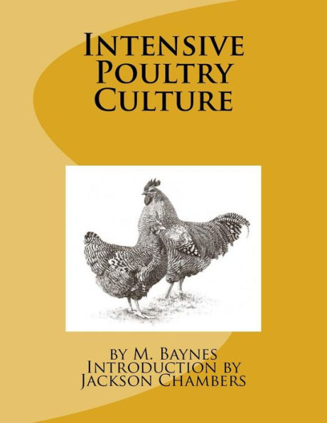 Intensive Poultry Culture