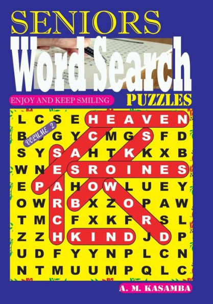 Seniors Word Search Puzzles. Vol. 2 (Volume 2)