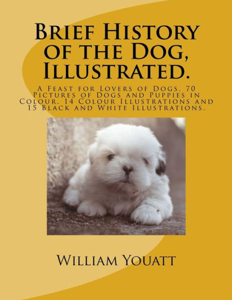 Brief History Of The Dog, Illustrated.: A Feast For Lovers Of Dogs. 70 Pictures Of Dogs And Puppies In Colour. 14 Colour Illustrations And 15 Black And White Illustrations.