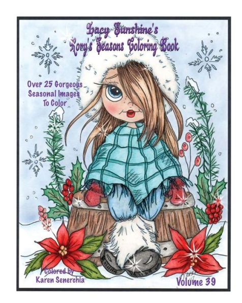 Lacy Sunshine's Rory's Seasons Coloring Book: Rory Sweet Urchin Celebrates Winter Spring Summer Fall Coloring All Ages Volume 39 (Lacy Sunshine's Coloring Books)