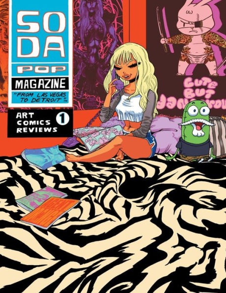 Soda Pop Magazine: Soda Pop Magazine"From Las Vegas To Detroit" Pop Art And Comics (Volume 1)