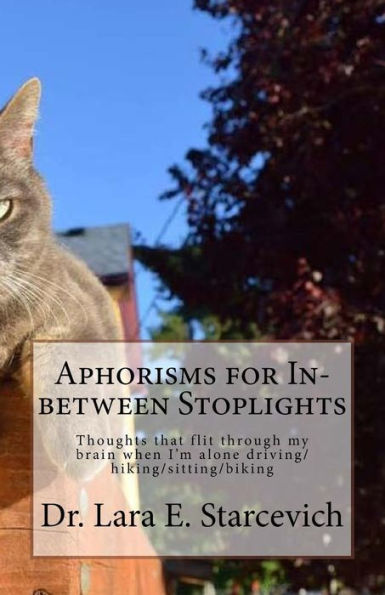 Aphorisms For In-Between Stoplights: Thoughts That Flit Through My Brain When I'M Alone Driving/Hiking/Sitting/Biking