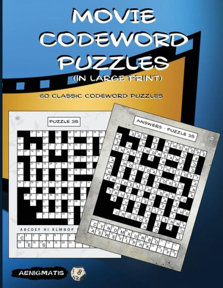 Movie Codeword Puzzles (In Large Print)